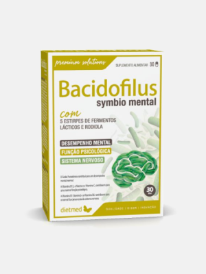 Bacidofilus Symbio Mental - 30 Cápsulas
